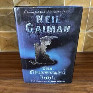 The Graveyard Book by Neil Gaiman 2008 Hardcover First Edition Harper Collins